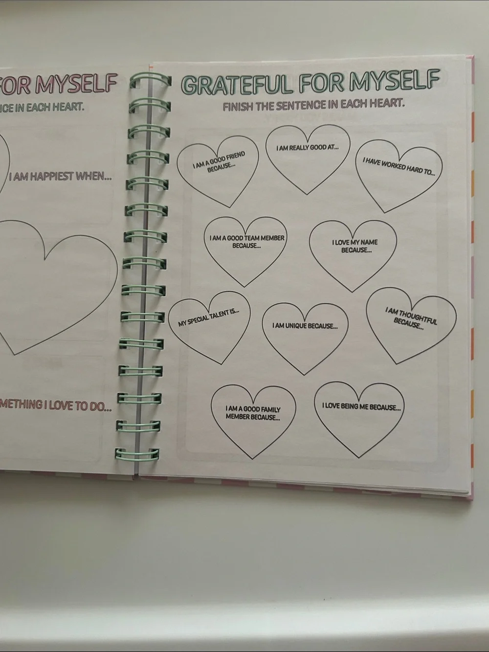 Guided Journal “Grow with the flow” 80 Pages NWT